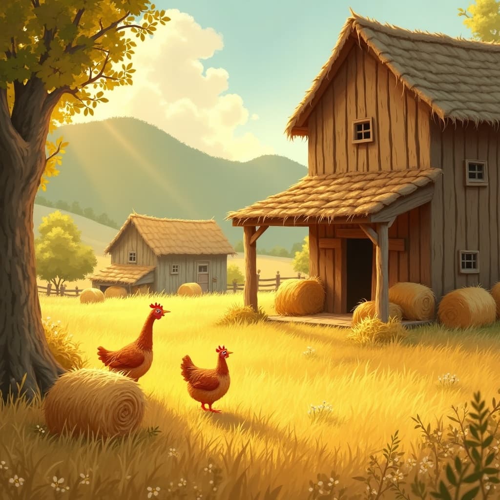 Portada de La Gallina de los Huevos de Oro